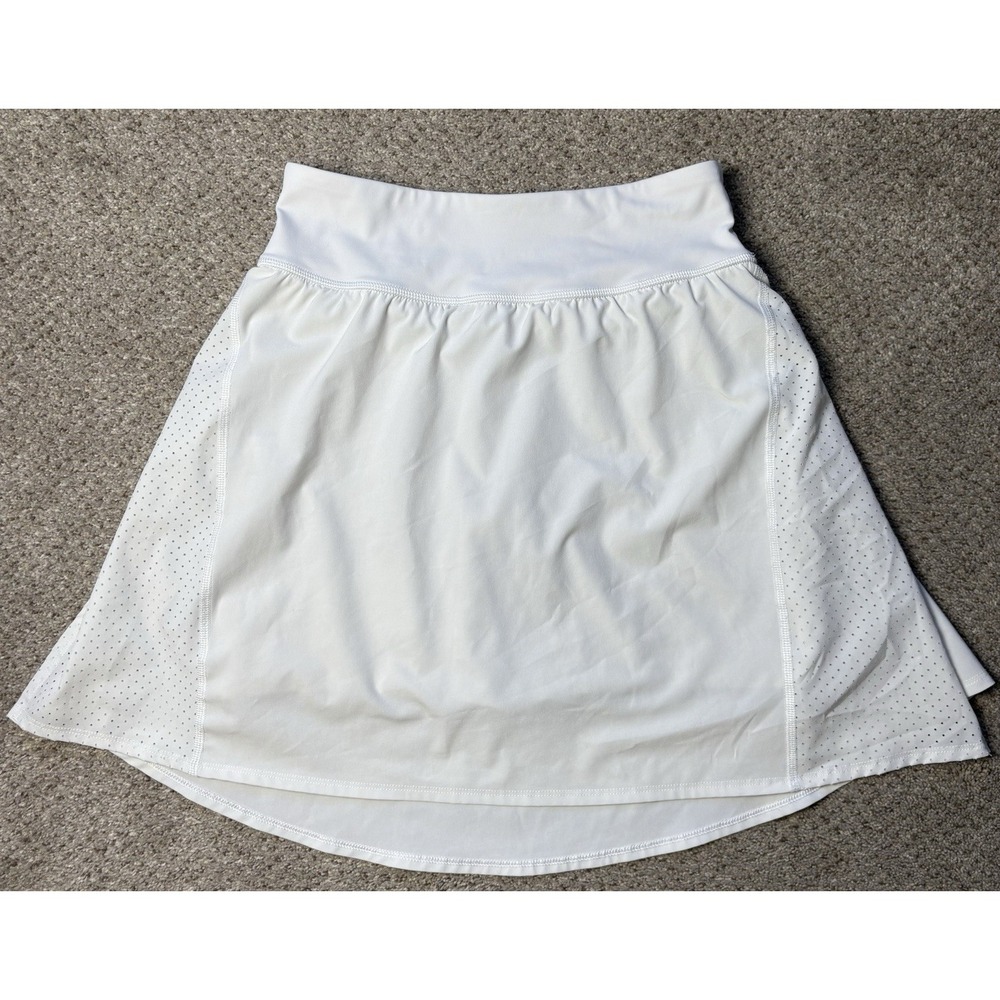 SPANX | Women's Small | White Get Moving Skort Pull On Tennis Golf Performance‎